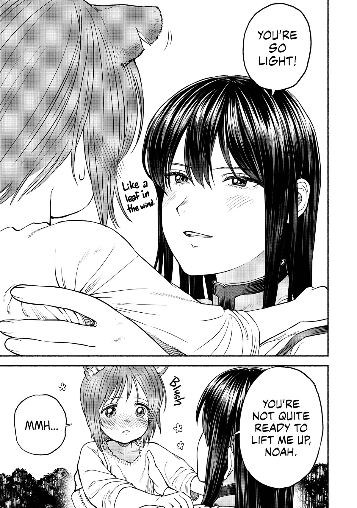 Female Knight and the Kemonomimi Child Chapter 19 page 7 - Chapter 19: Strength Training Start♪