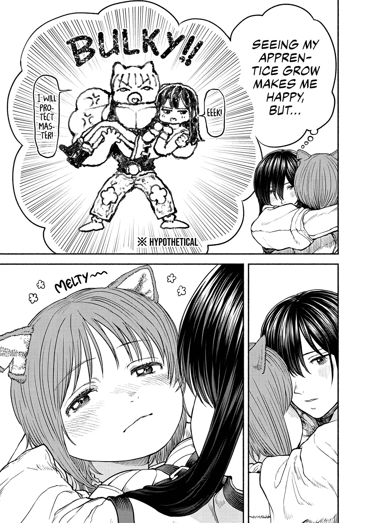 Female Knight and the Kemonomimi Child Chapter 19 page 9 - Chapter 19: Strength Training Start♪