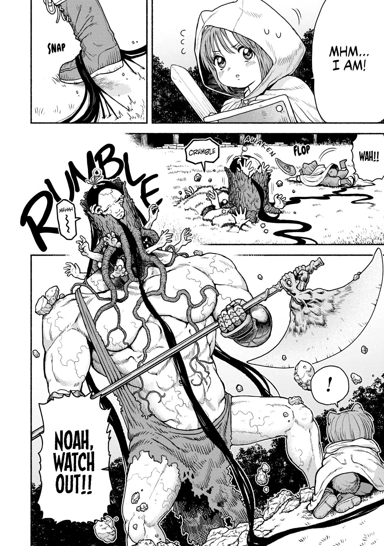 Female Knight and the Kemonomimi Child Chapter 2 page 2 - Chapter 2: Thank you