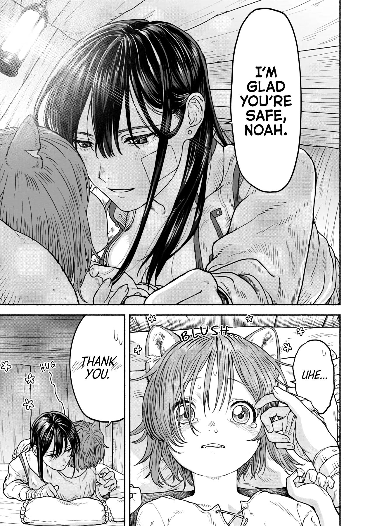 Female Knight and the Kemonomimi Child Chapter 2 page 7 - Chapter 2: Thank you