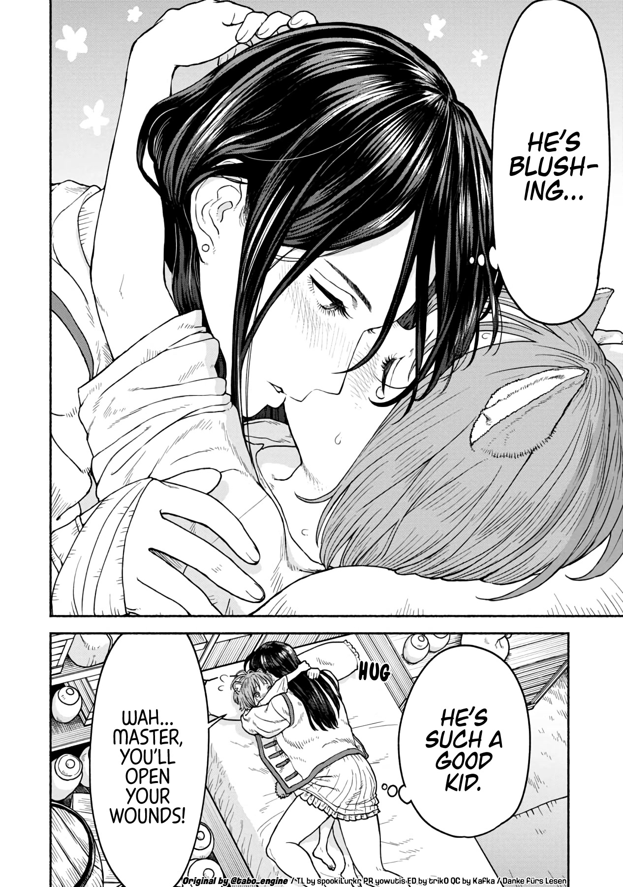 Female Knight and the Kemonomimi Child Chapter 2 page 8 - Chapter 2: Thank you