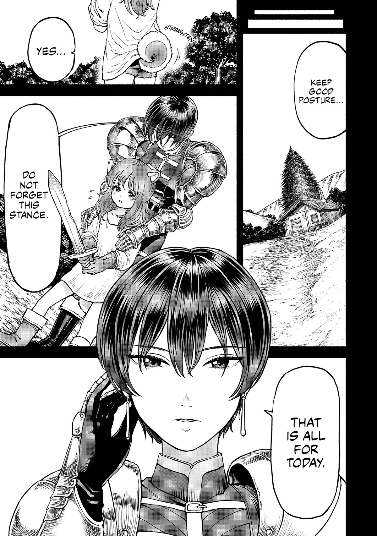 Female Knight and the Kemonomimi Child Chapter 20 page 1 - Chapter 20: Growing up