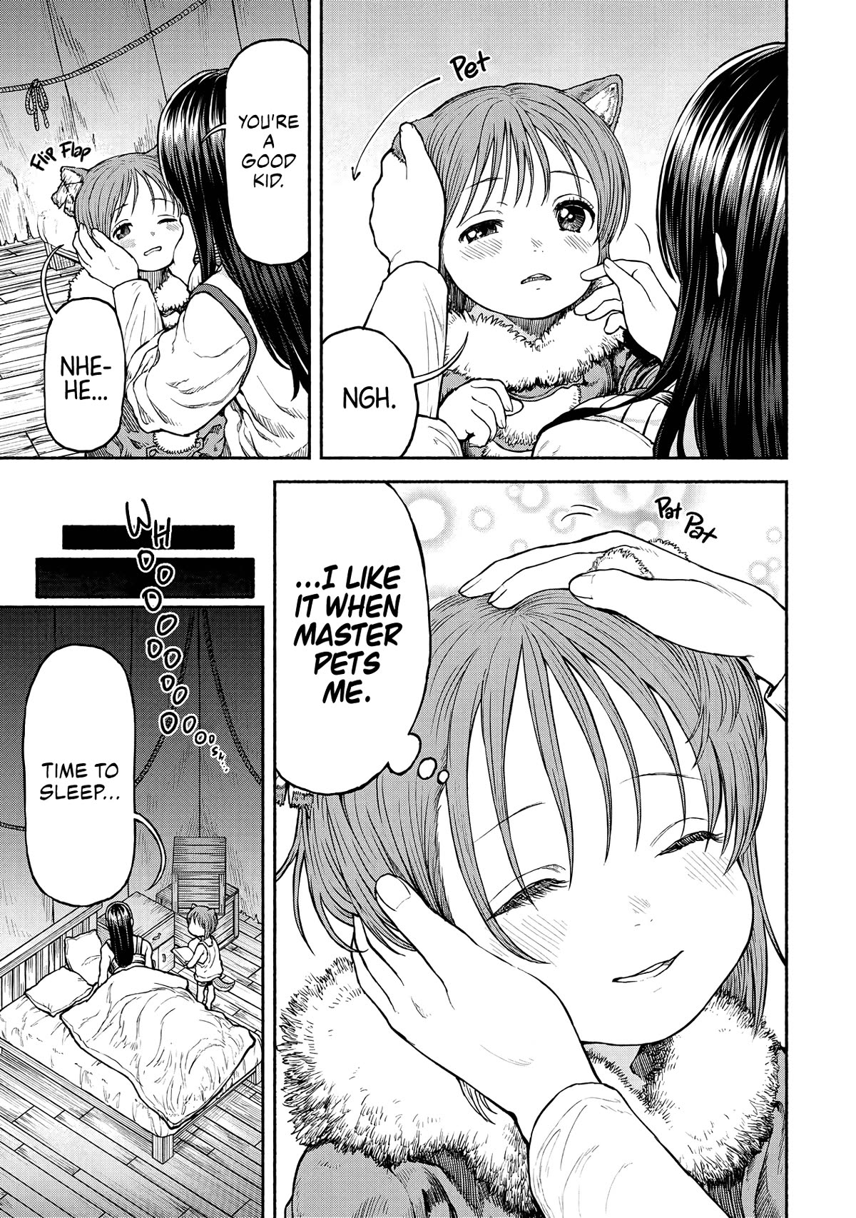 Female Knight and the Kemonomimi Child Chapter 21 page 3 - Chapter 21: Soothing Moment