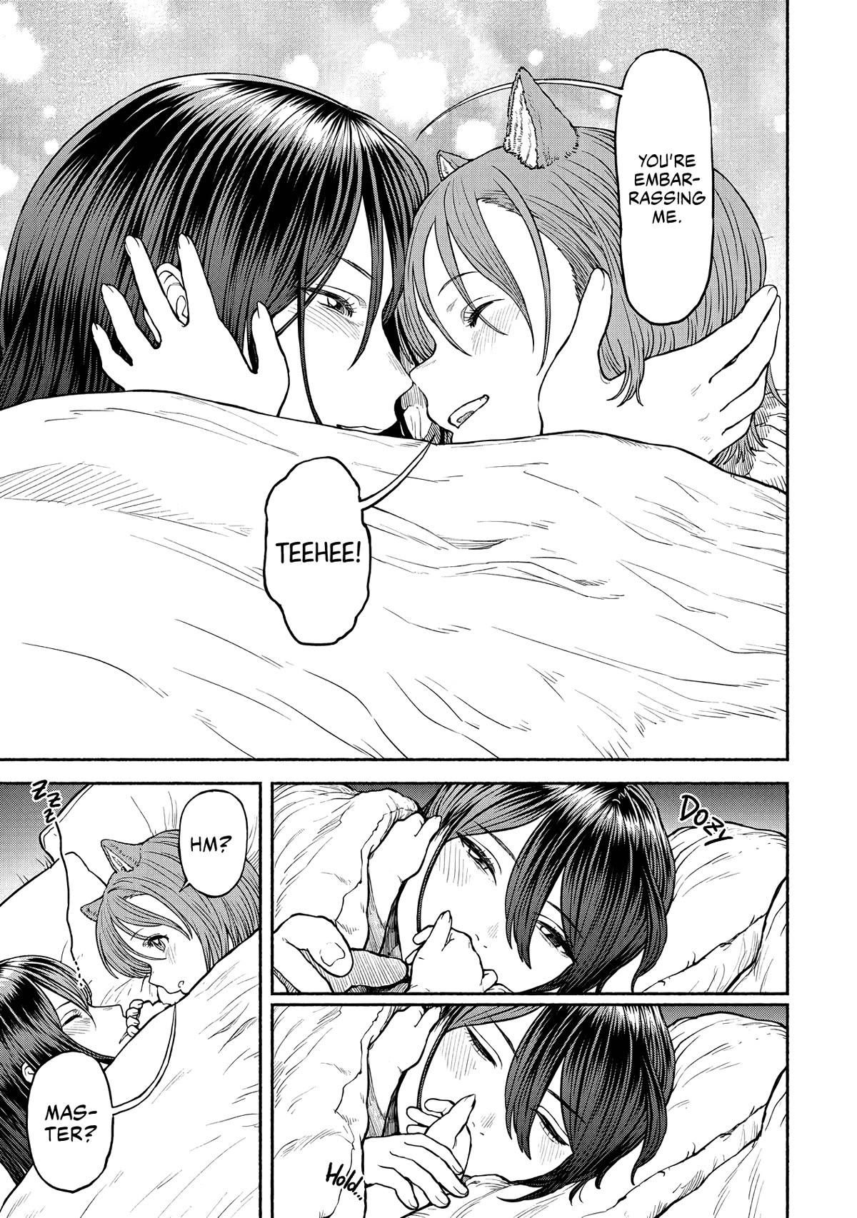 Female Knight and the Kemonomimi Child Chapter 21 page 7 - Chapter 21: Soothing Moment