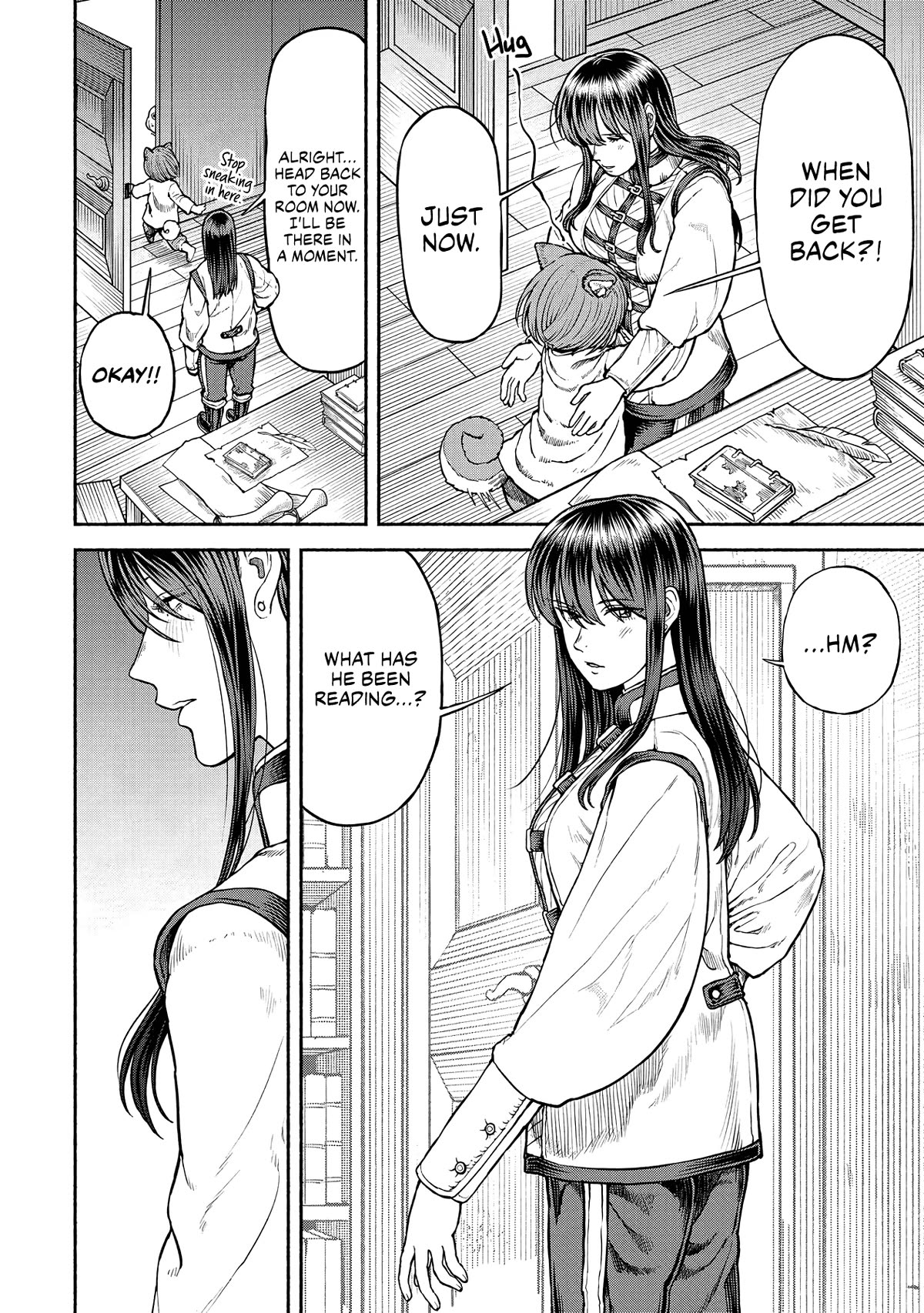 Female Knight and the Kemonomimi Child Chapter 22 page 17 - Chapter 22: Memories of Battle