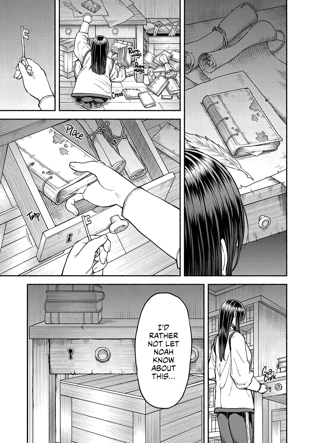 Female Knight and the Kemonomimi Child Chapter 22 page 18 - Chapter 22: Memories of Battle