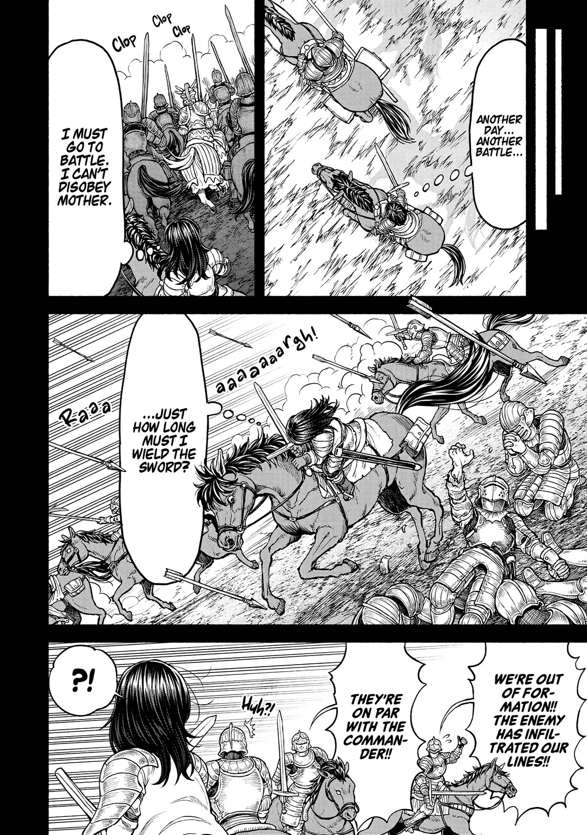 Female Knight and the Kemonomimi Child Chapter 22 page 7 - Chapter 22: Memories of Battle
