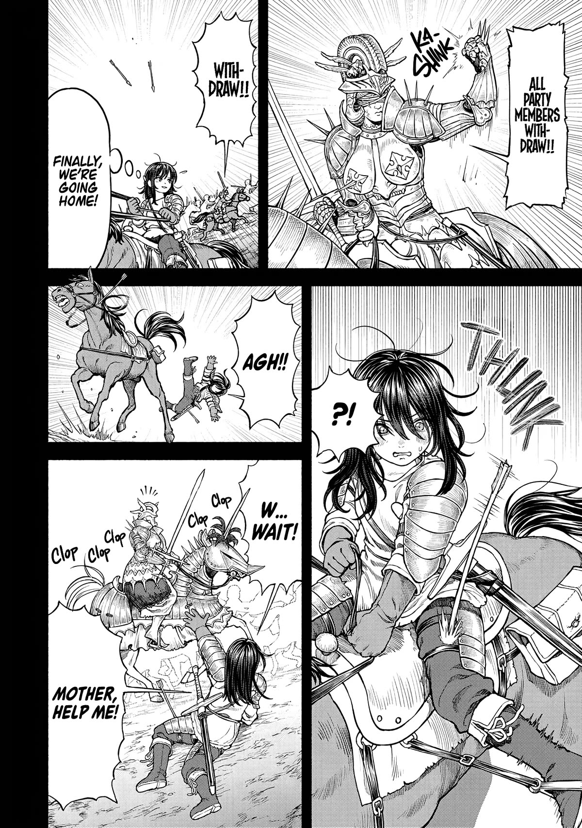 Female Knight and the Kemonomimi Child Chapter 22 page 9 - Chapter 22: Memories of Battle