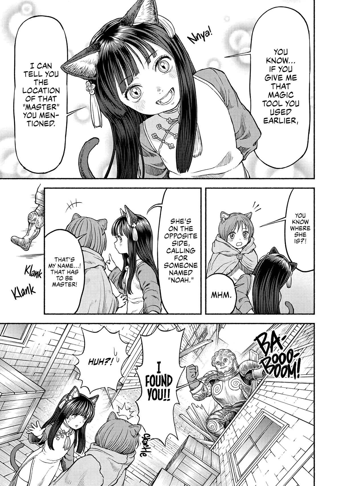 Female Knight and the Kemonomimi Child Chapter 23 page 10 - Chapter 23: First Visit to the Capital