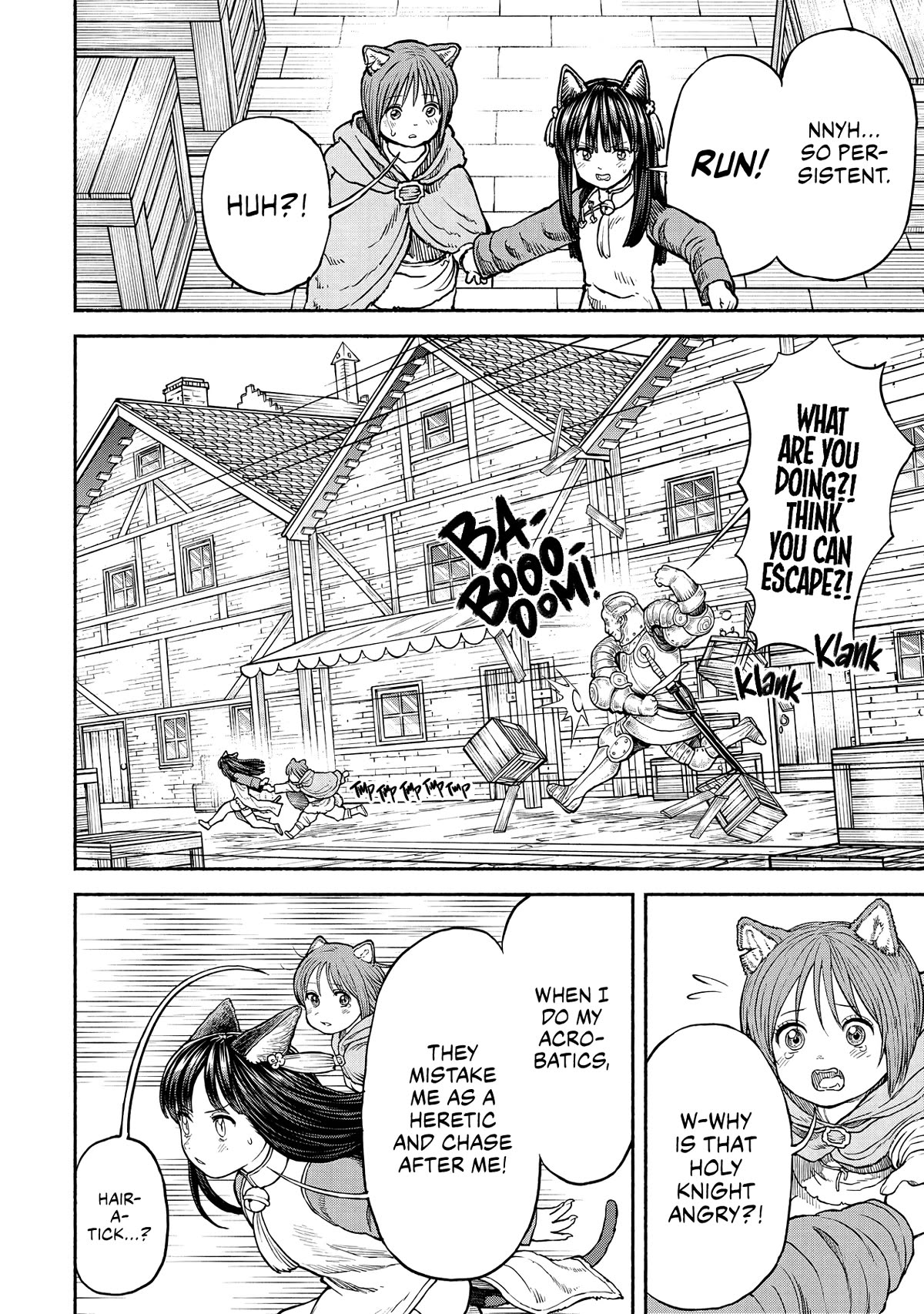 Female Knight and the Kemonomimi Child Chapter 23 page 11 - Chapter 23: First Visit to the Capital