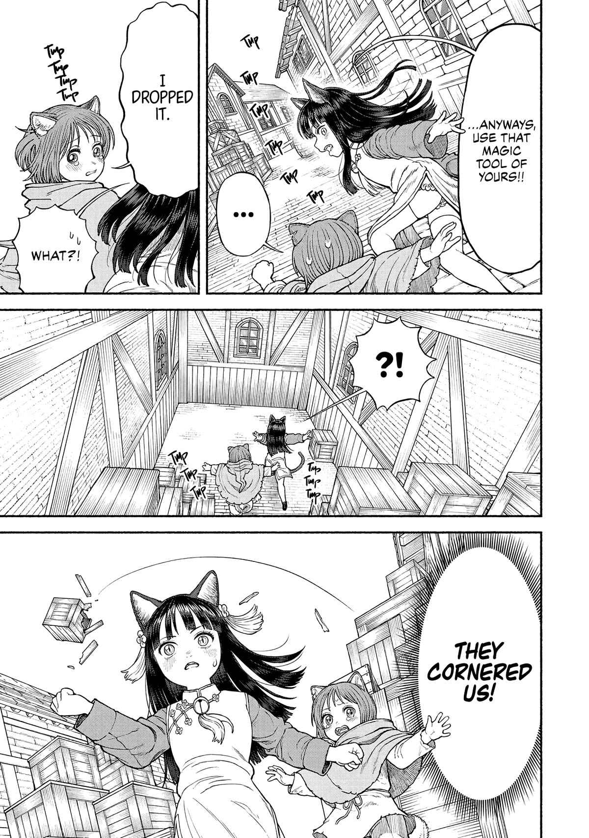 Female Knight and the Kemonomimi Child Chapter 23 page 12 - Chapter 23: First Visit to the Capital