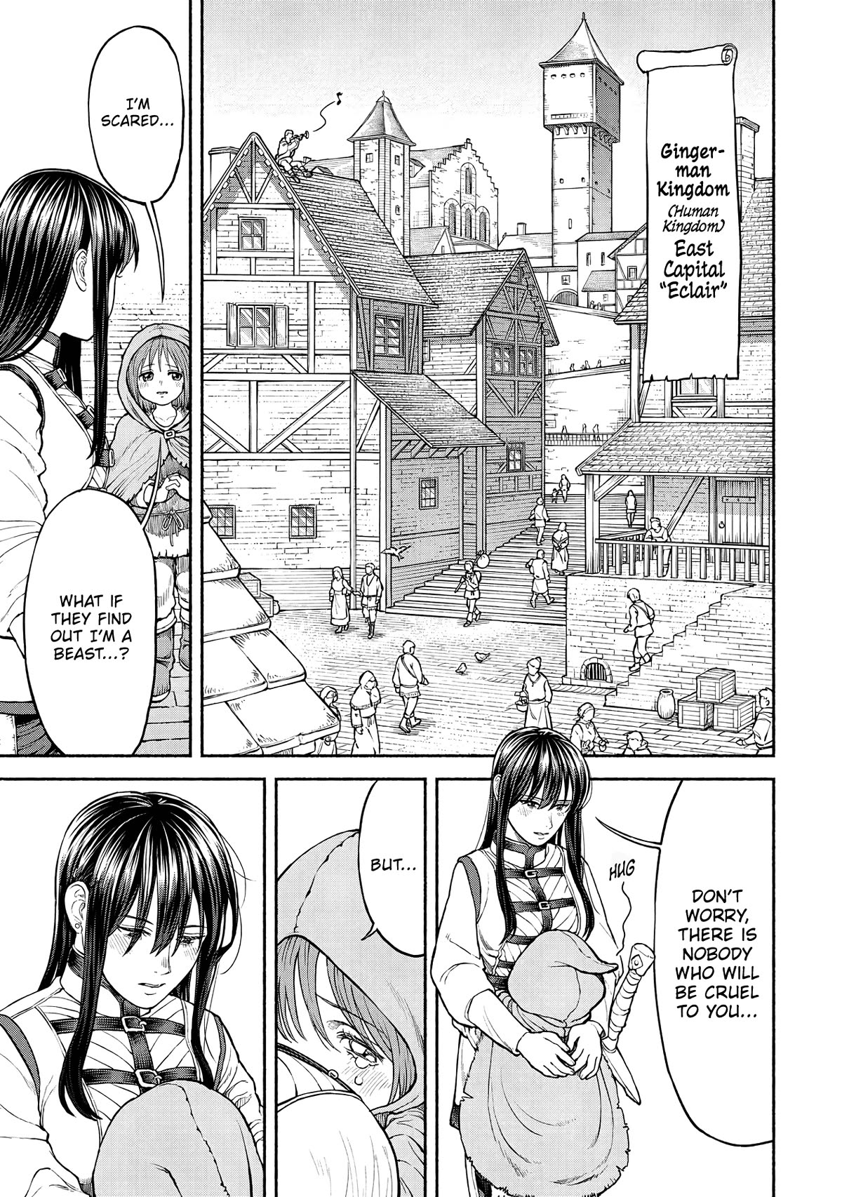 Female Knight and the Kemonomimi Child Chapter 23 page 2 - Chapter 23: First Visit to the Capital
