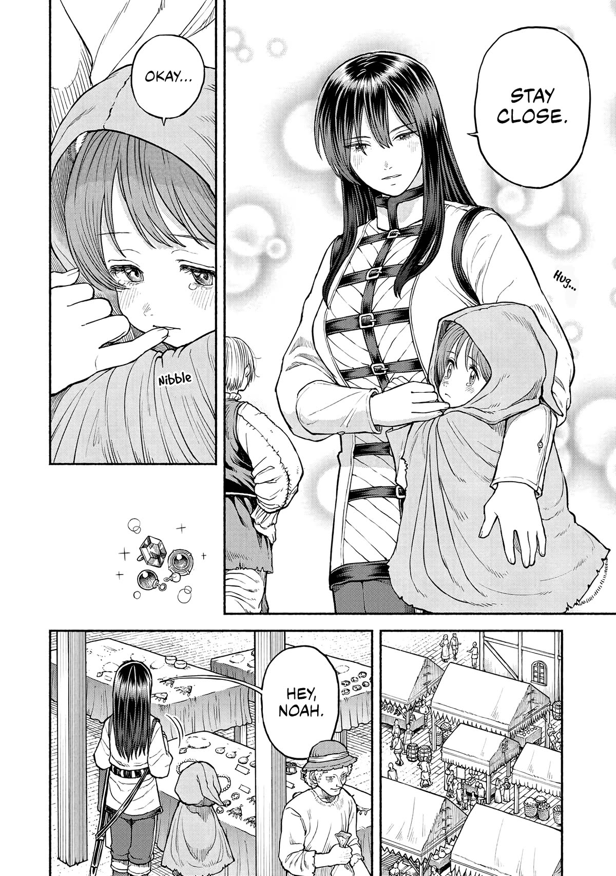 Female Knight and the Kemonomimi Child Chapter 23 page 3 - Chapter 23: First Visit to the Capital