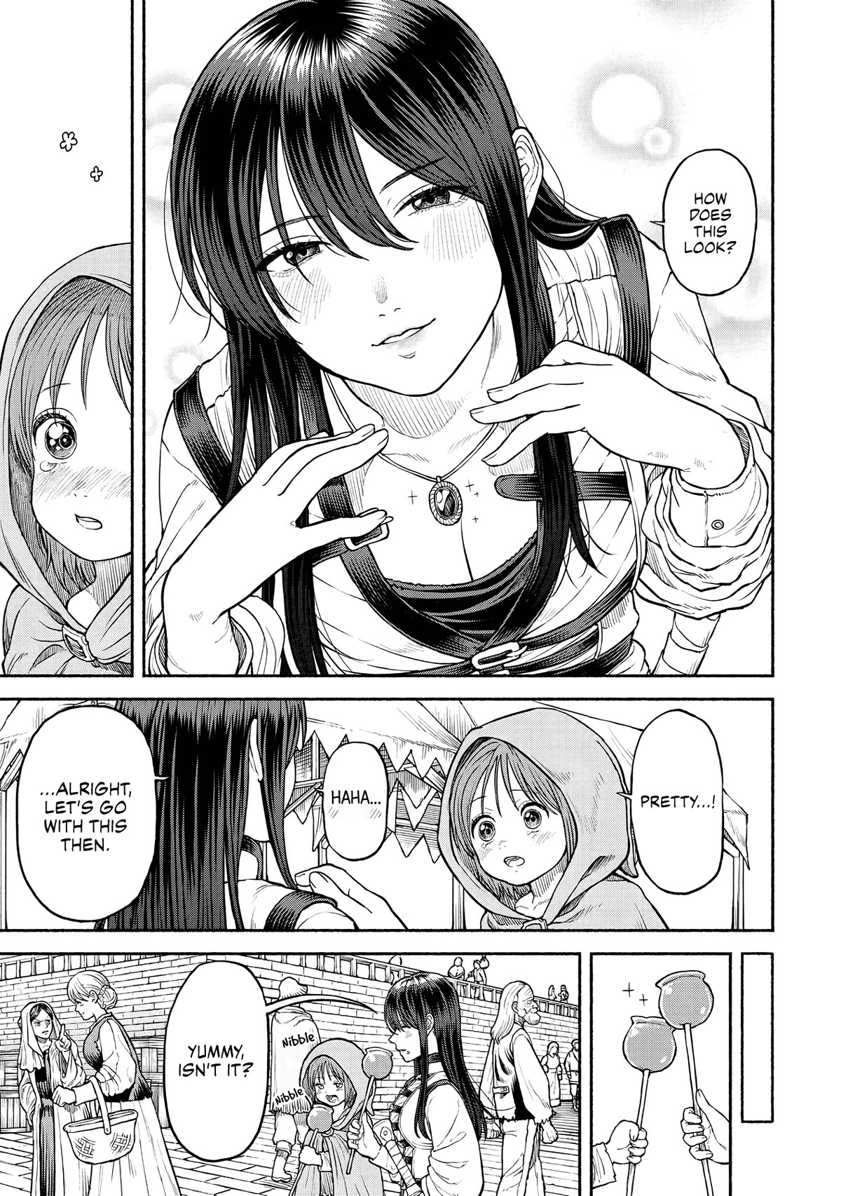 Female Knight and the Kemonomimi Child Chapter 23 page 4 - Chapter 23: First Visit to the Capital