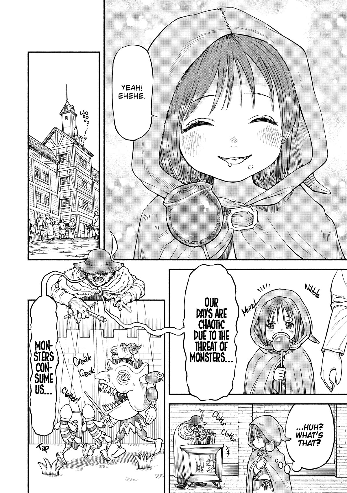 Female Knight and the Kemonomimi Child Chapter 23 page 5 - Chapter 23: First Visit to the Capital
