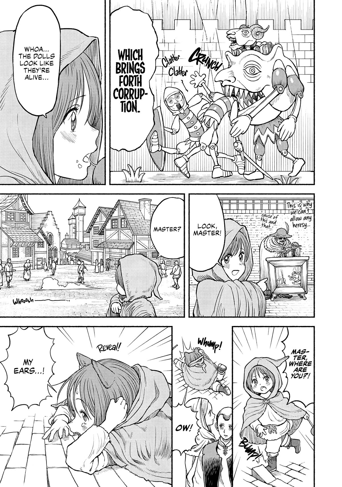 Female Knight and the Kemonomimi Child Chapter 23 page 6 - Chapter 23: First Visit to the Capital