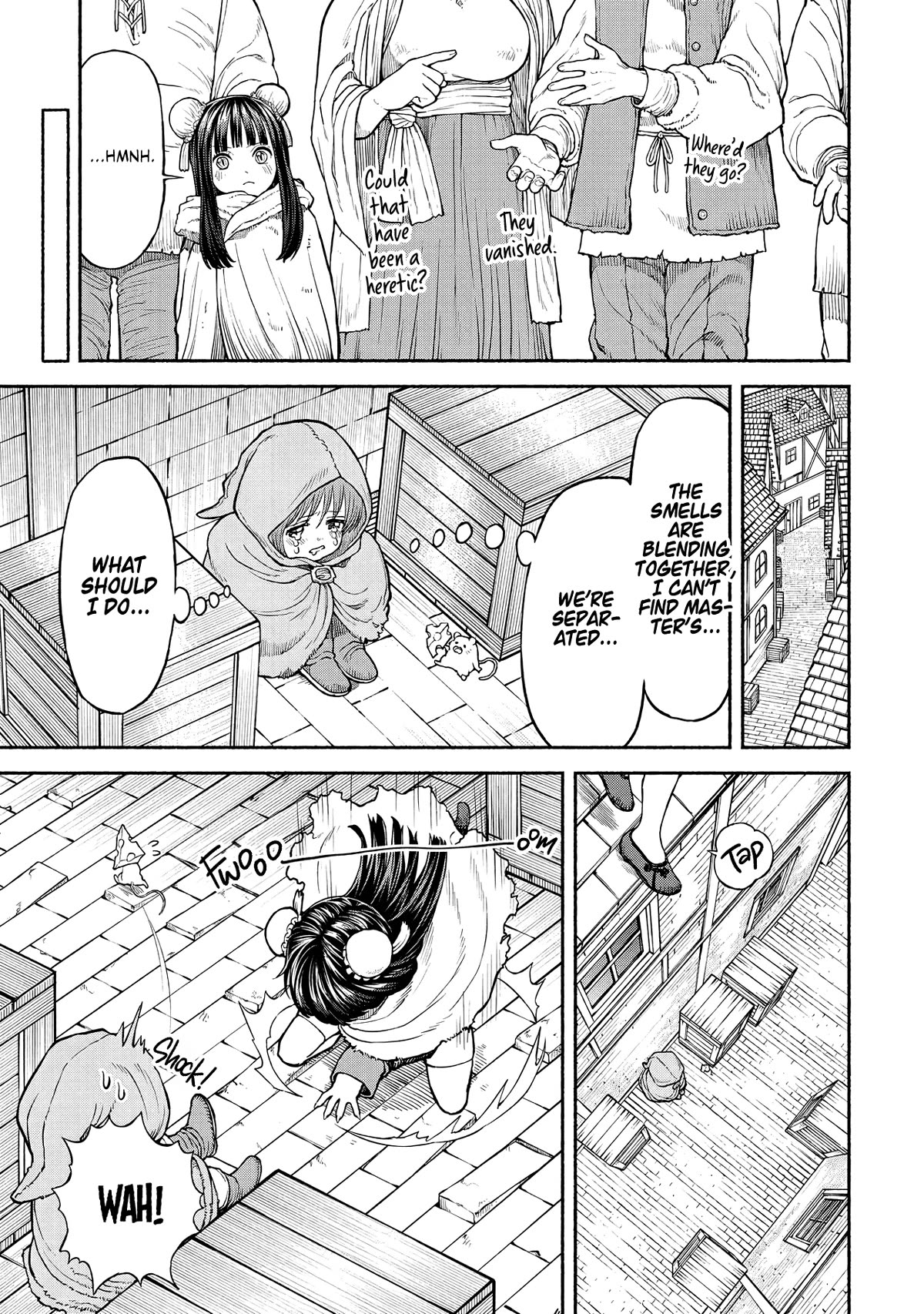 Female Knight and the Kemonomimi Child Chapter 23 page 8 - Chapter 23: First Visit to the Capital