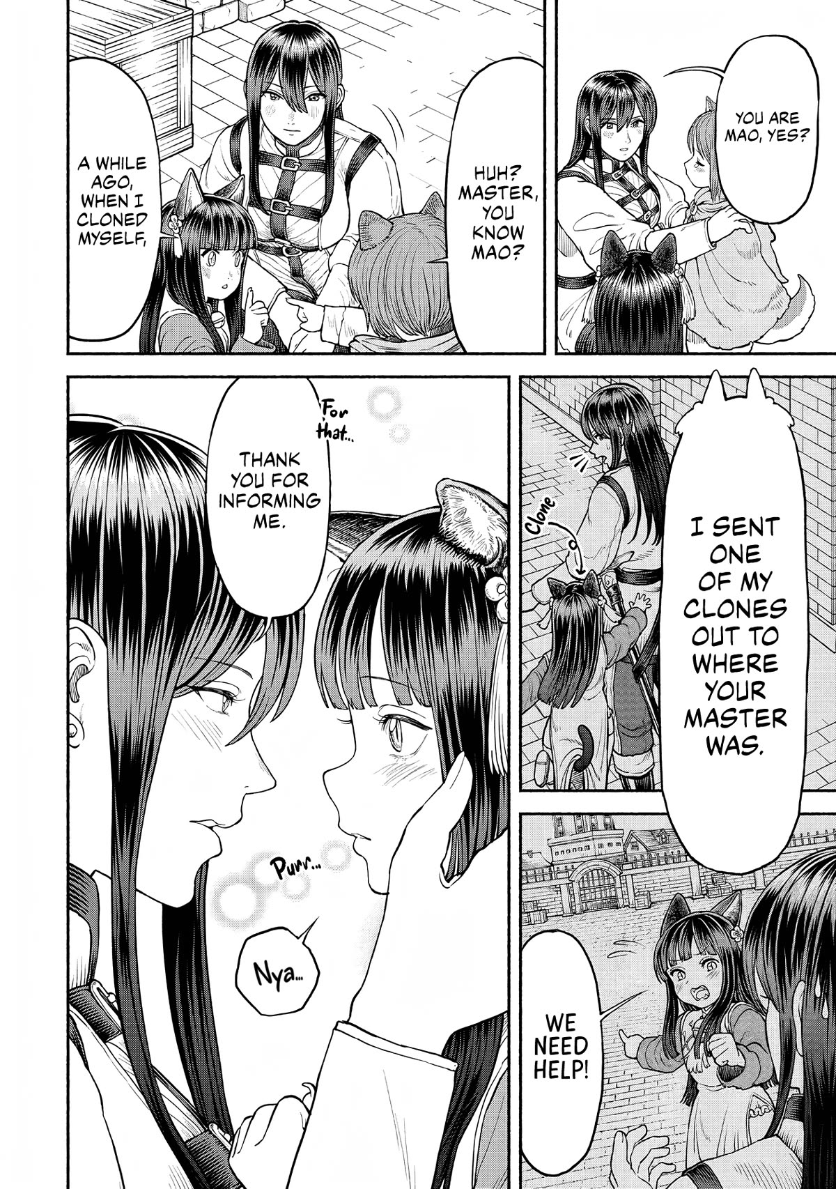 Female Knight and the Kemonomimi Child Chapter 24 page 11 - Chapter 24: Mao's Skills
