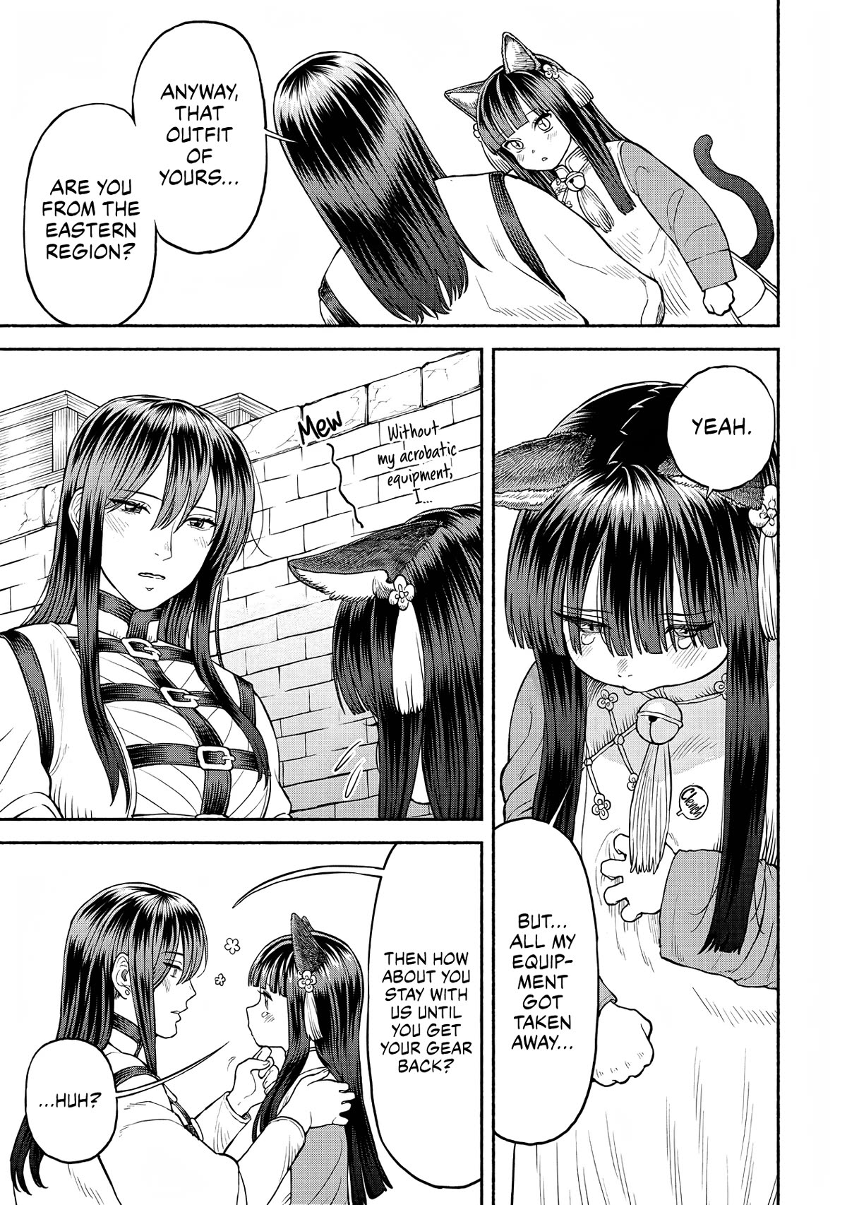 Female Knight and the Kemonomimi Child Chapter 24 page 12 - Chapter 24: Mao's Skills