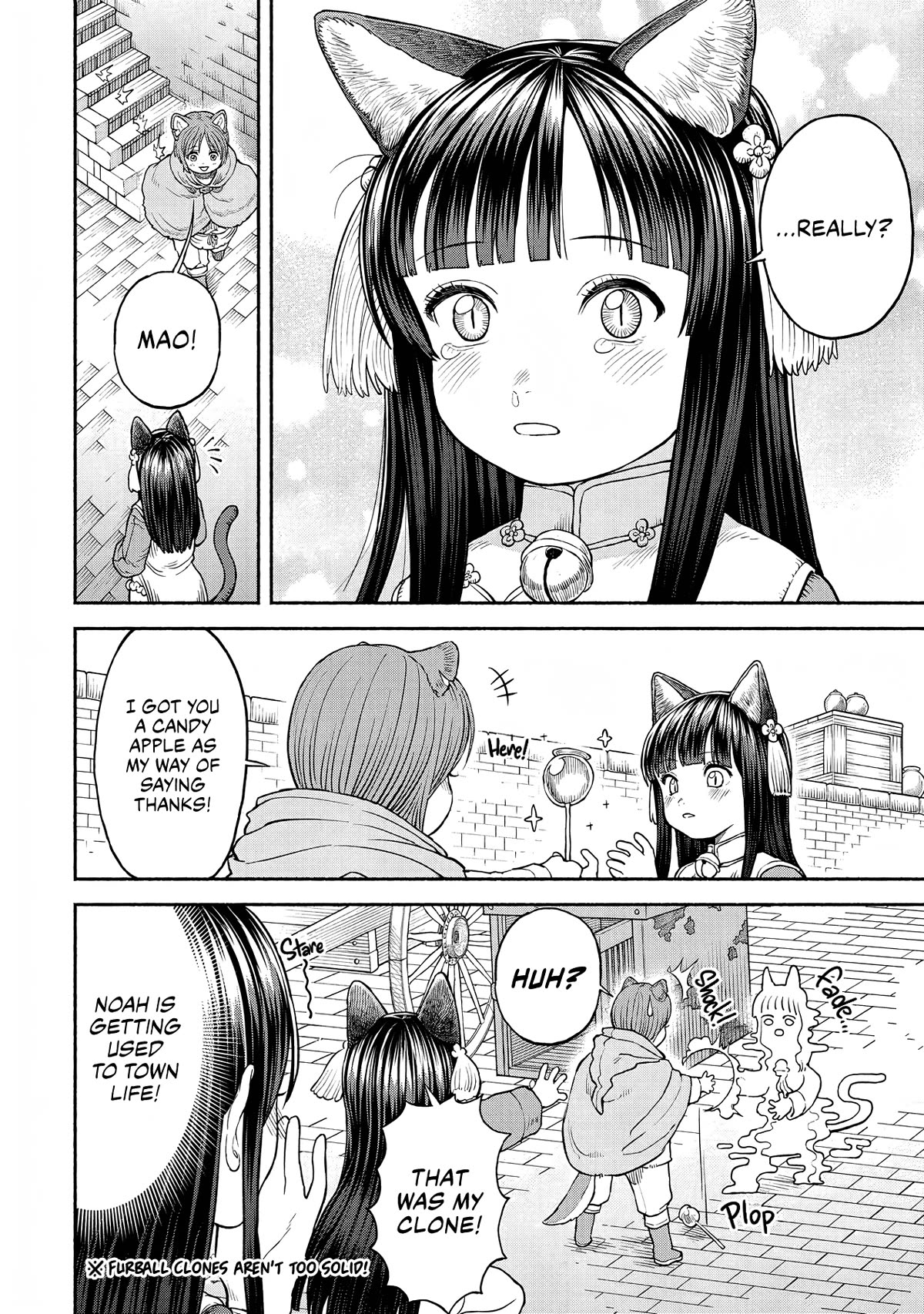 Female Knight and the Kemonomimi Child Chapter 24 page 13 - Chapter 24: Mao's Skills