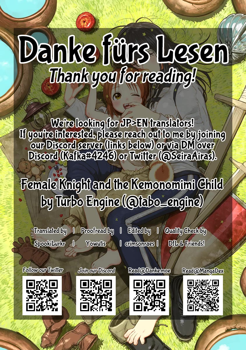 Female Knight and the Kemonomimi Child Chapter 24 page 14 - Chapter 24: Mao's Skills