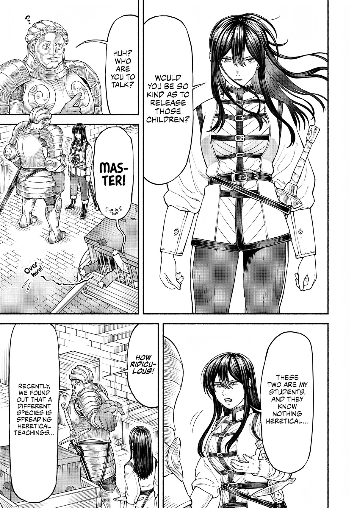 Female Knight and the Kemonomimi Child Chapter 24 page 6 - Chapter 24: Mao's Skills