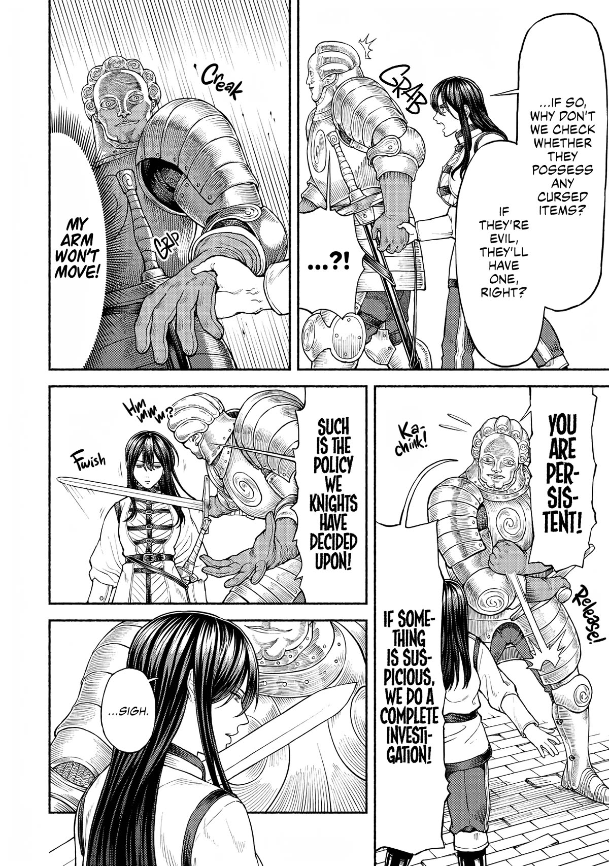 Female Knight and the Kemonomimi Child Chapter 24 page 7 - Chapter 24: Mao's Skills