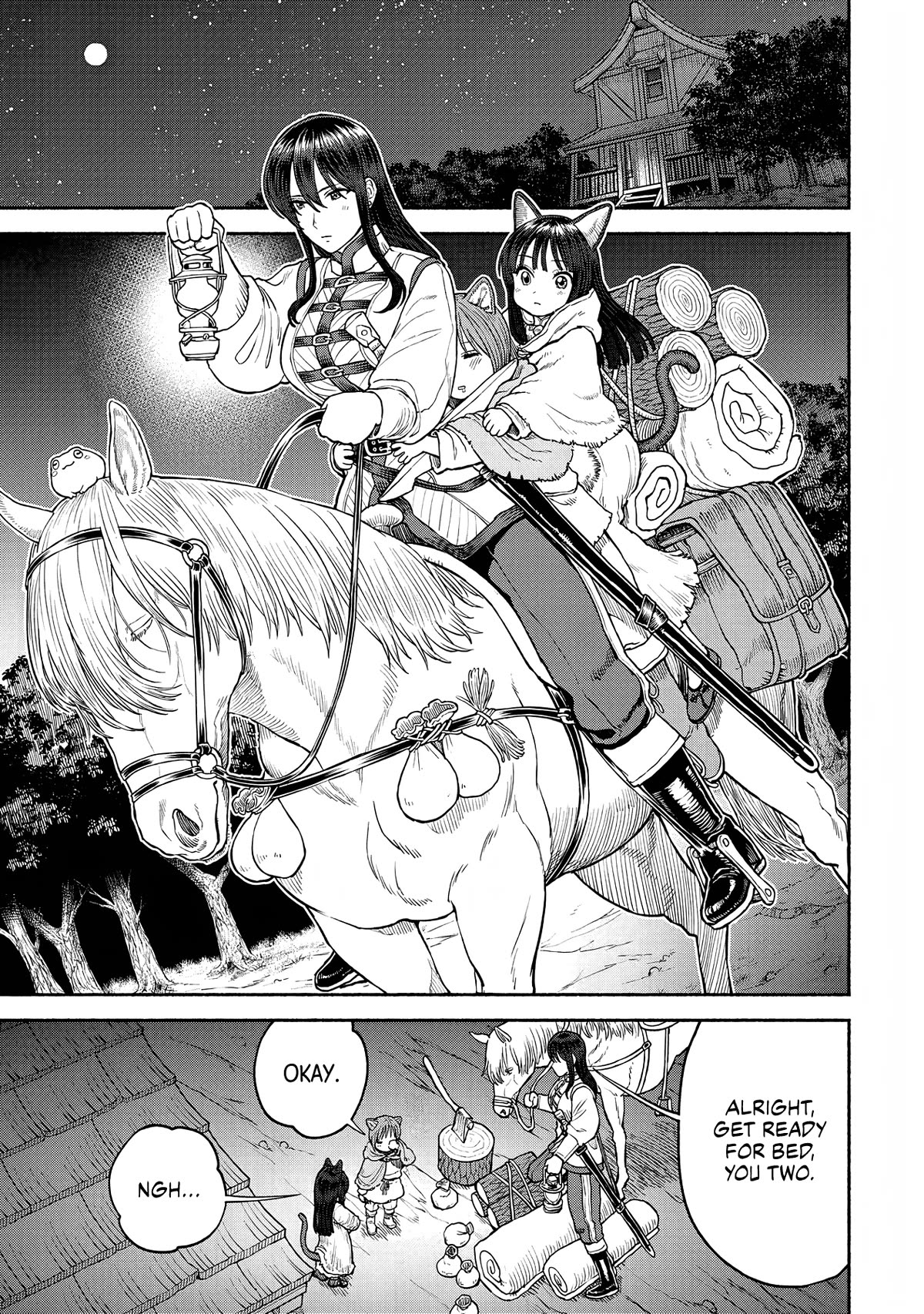 Female Knight and the Kemonomimi Child Chapter 25 page 1 - Chapter 25: Life as a Trio
