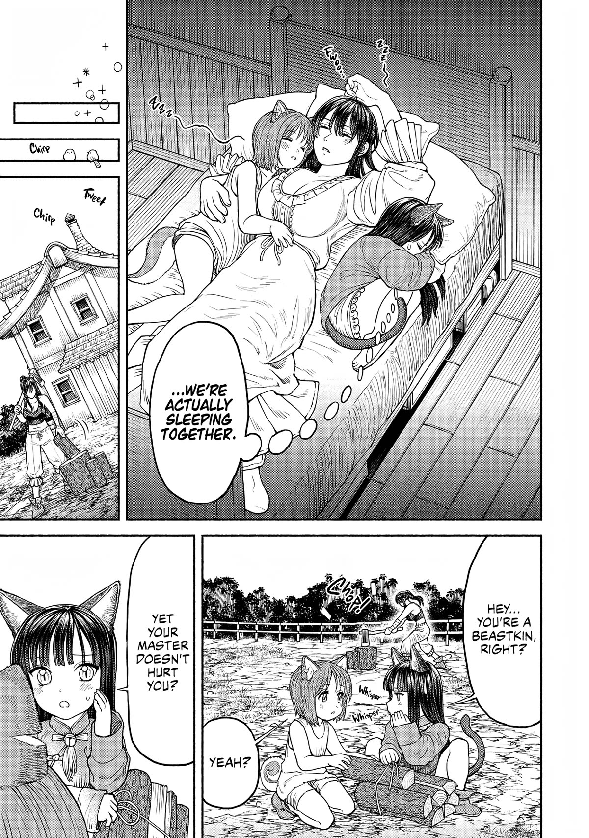 Female Knight and the Kemonomimi Child Chapter 25 page 3 - Chapter 25: Life as a Trio