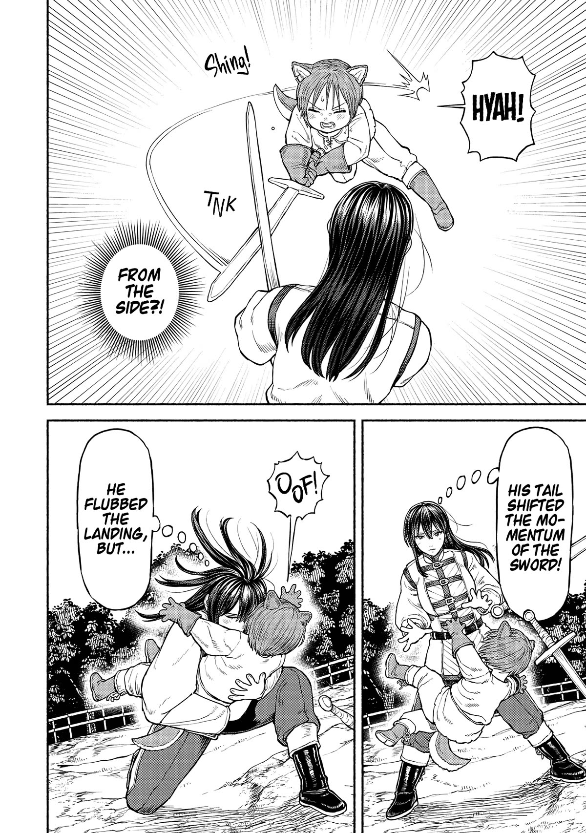 Female Knight and the Kemonomimi Child Chapter 26 page 10 - Chapter 26: Beastkin Swordsmanship