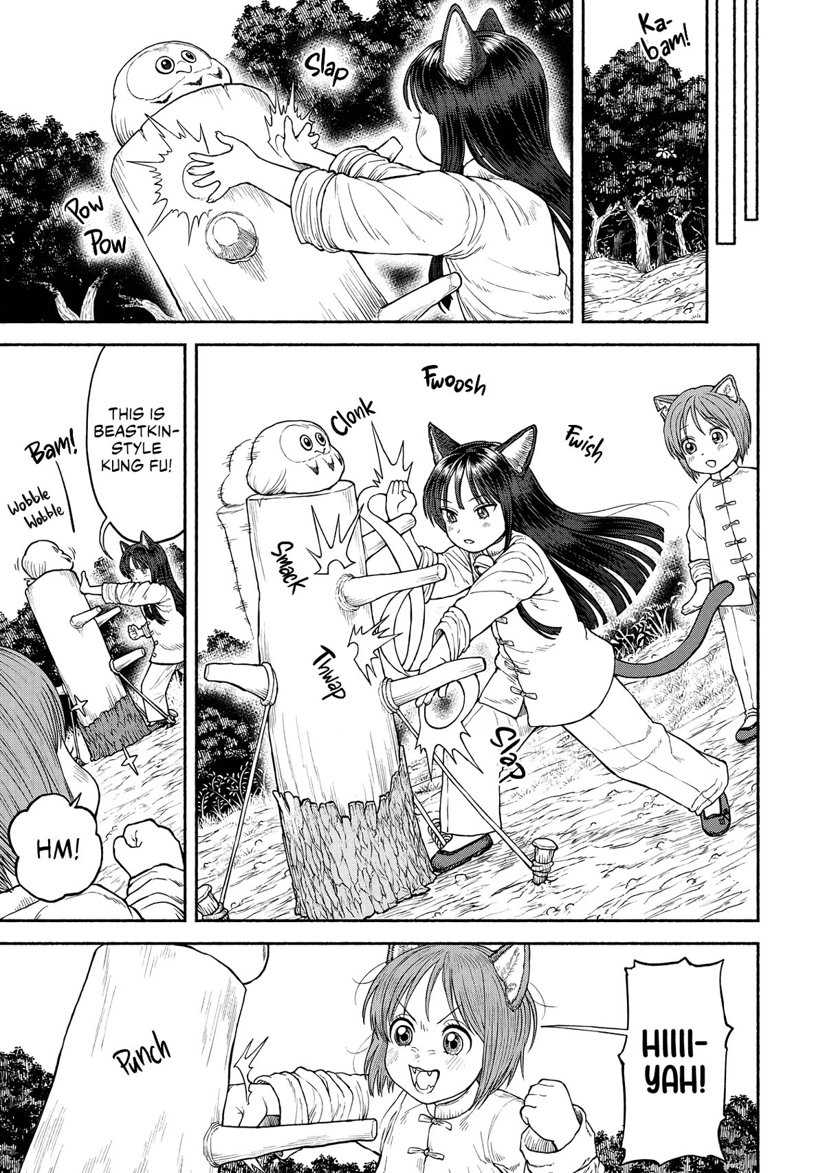 Female Knight and the Kemonomimi Child Chapter 26 page 5 - Chapter 26: Beastkin Swordsmanship