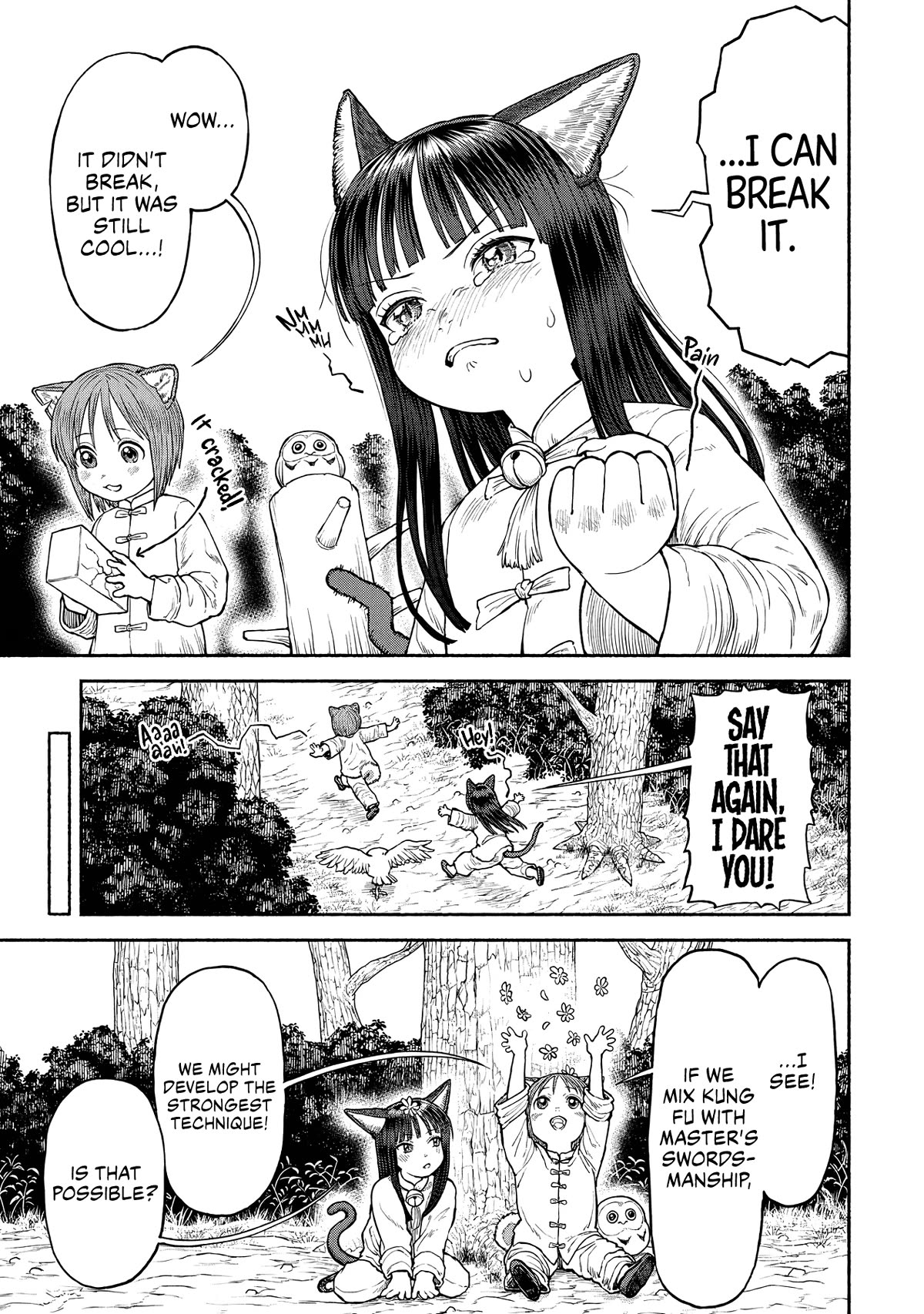 Female Knight and the Kemonomimi Child Chapter 26 page 7 - Chapter 26: Beastkin Swordsmanship