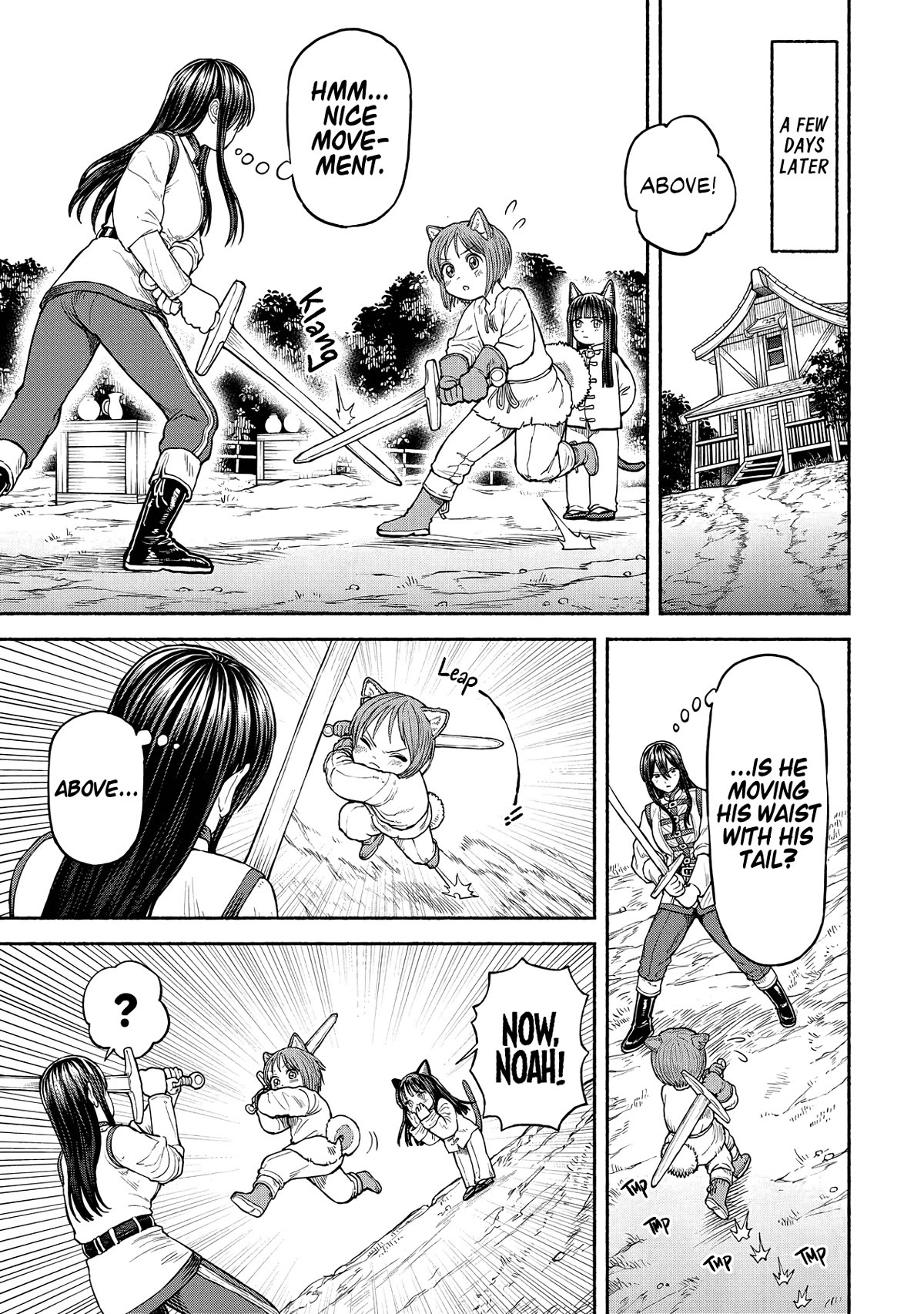 Female Knight and the Kemonomimi Child Chapter 26 page 9 - Chapter 26: Beastkin Swordsmanship