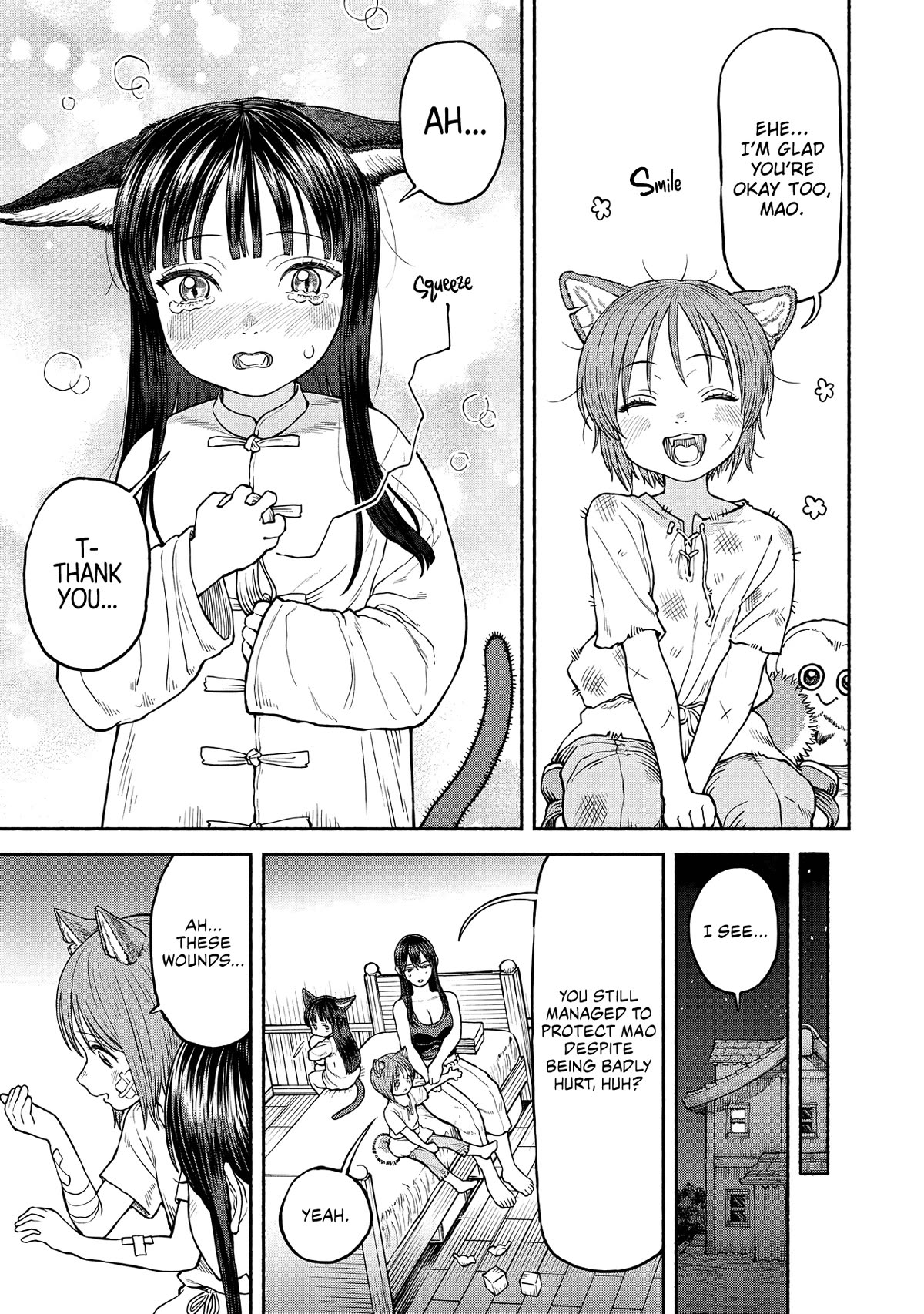 Female Knight and the Kemonomimi Child Chapter 27 page 12 - Chapter 27: Honorable Wounds