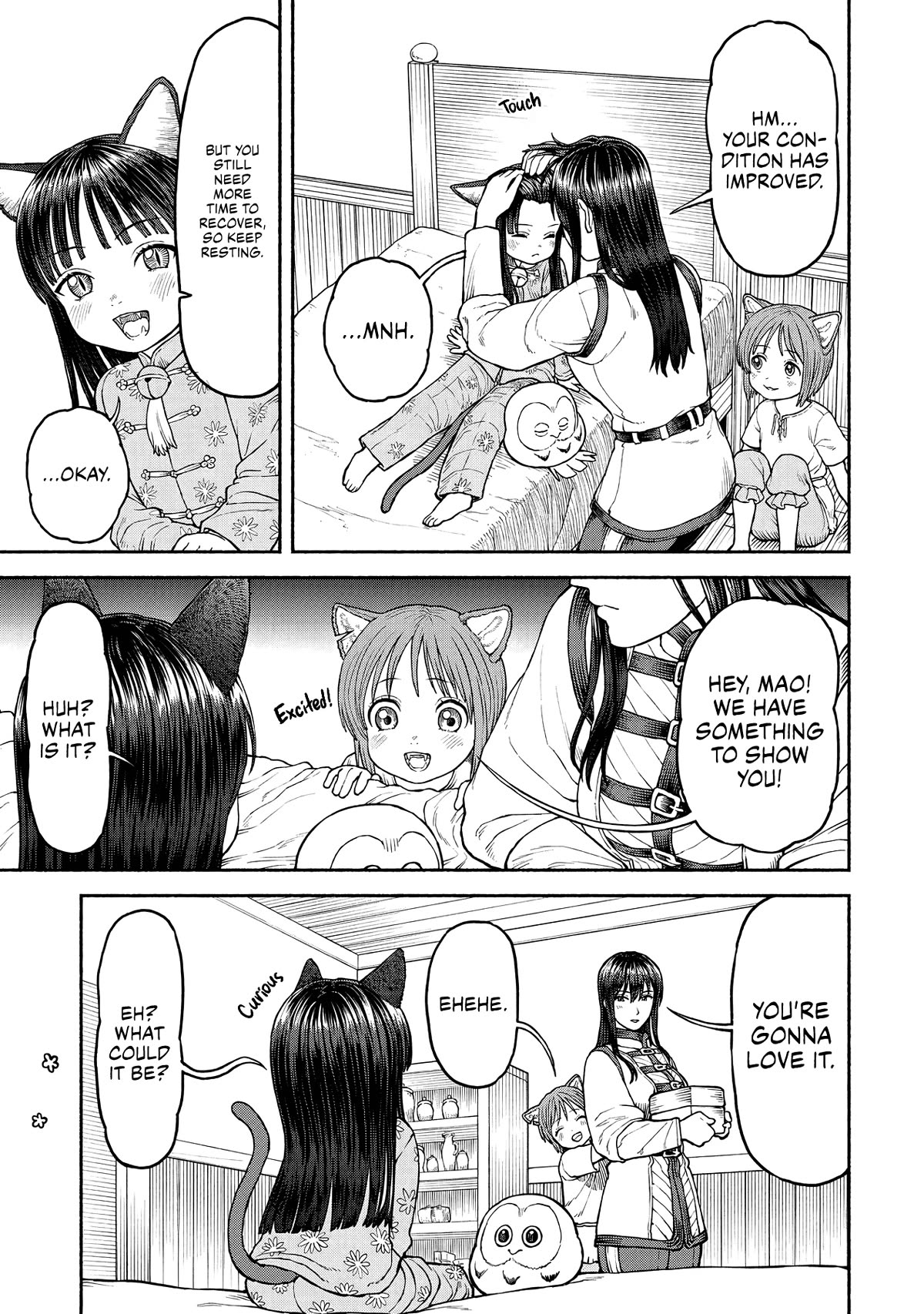 Female Knight and the Kemonomimi Child Chapter 28 page 10 - Chapter 28: Memories of the Bell