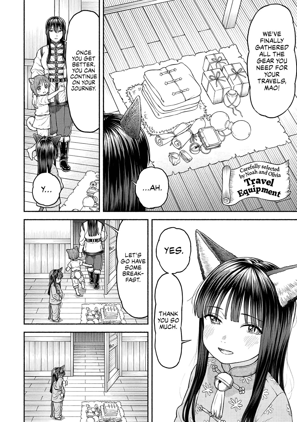 Female Knight and the Kemonomimi Child Chapter 28 page 11 - Chapter 28: Memories of the Bell