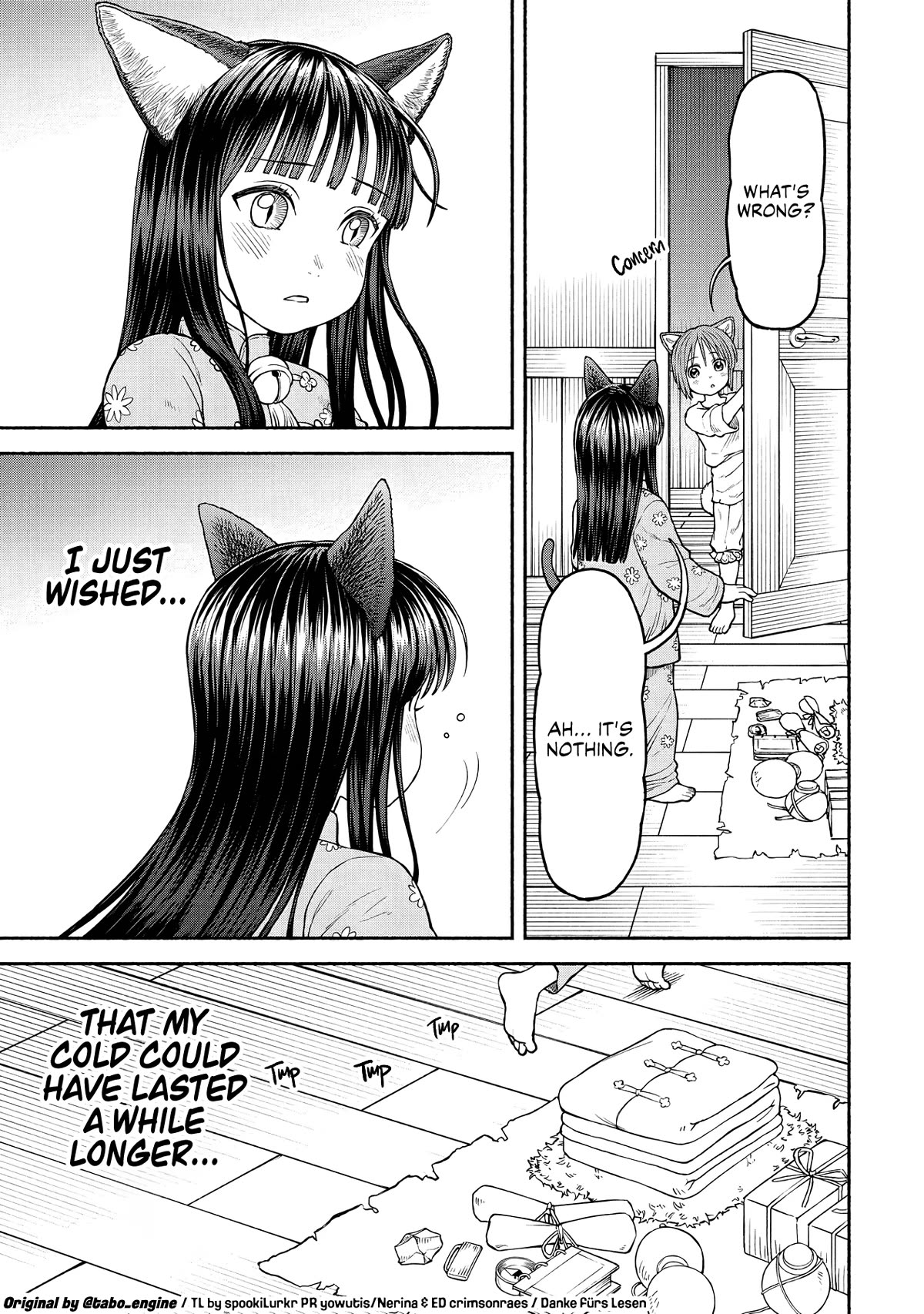 Female Knight and the Kemonomimi Child Chapter 28 page 12 - Chapter 28: Memories of the Bell