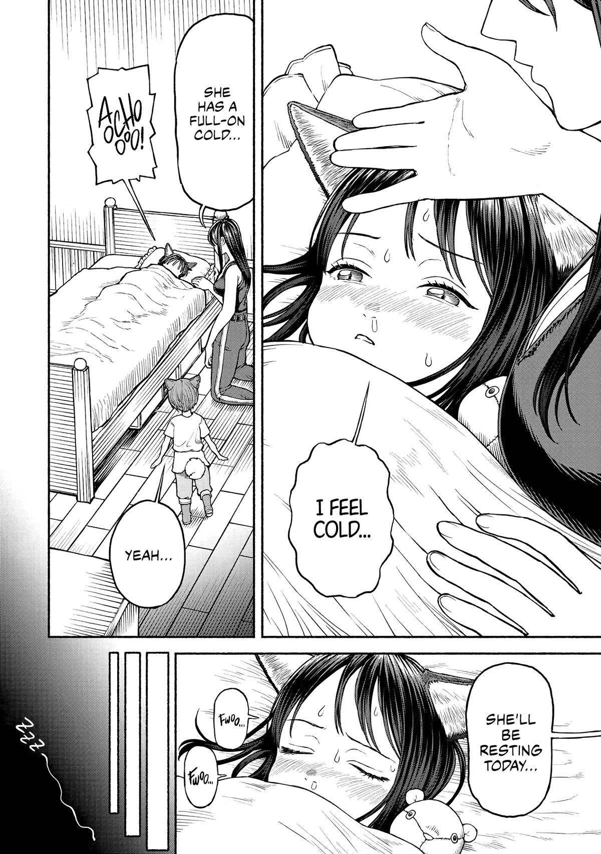 Female Knight and the Kemonomimi Child Chapter 28 page 3 - Chapter 28: Memories of the Bell