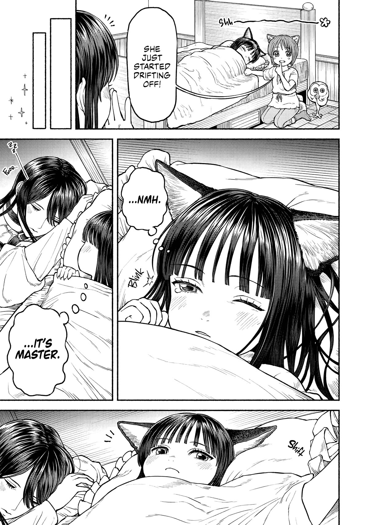 Female Knight and the Kemonomimi Child Chapter 28 page 8 - Chapter 28: Memories of the Bell