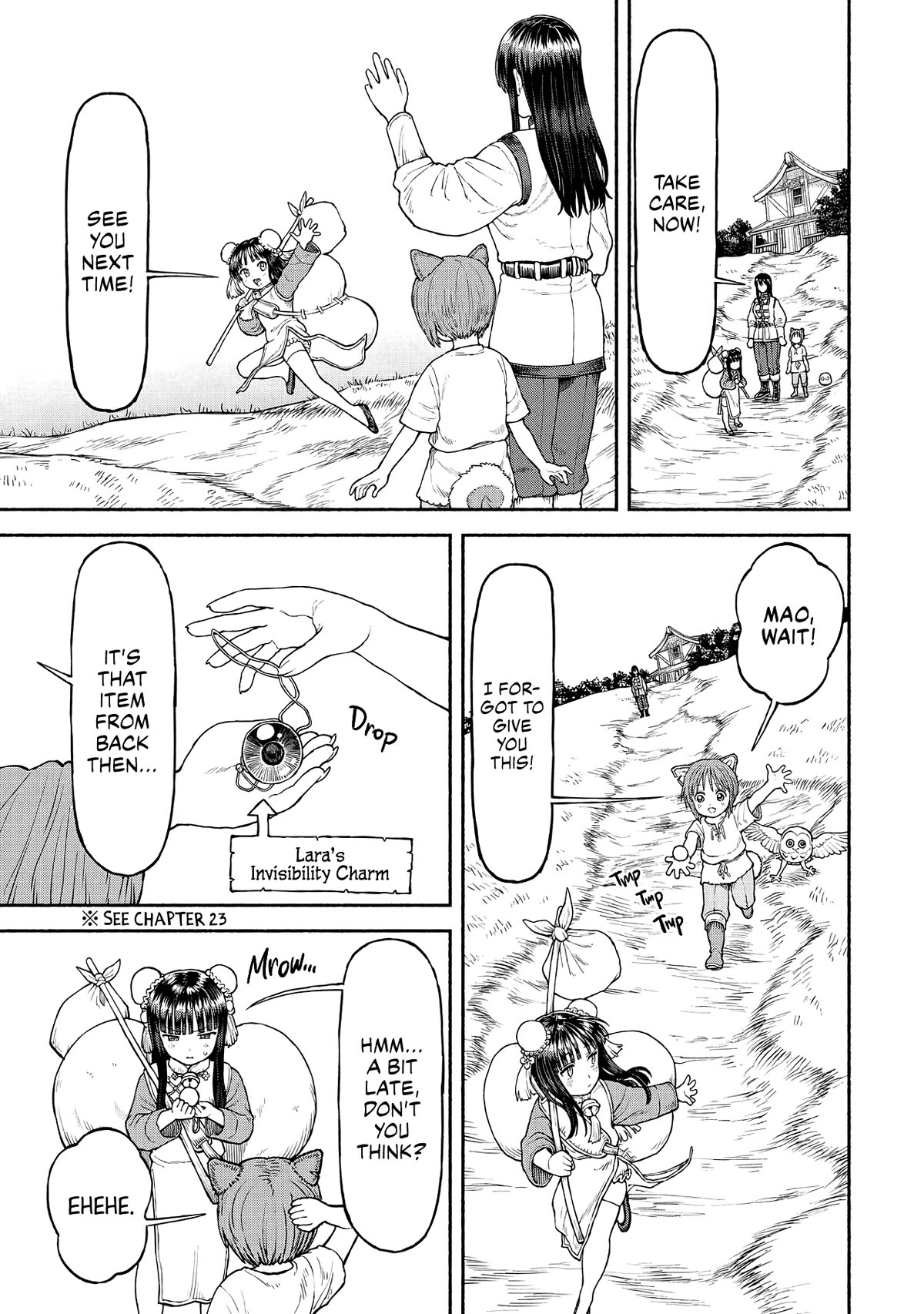 Female Knight and the Kemonomimi Child Chapter 29 page 10 - Chapter 29: Day of Departure