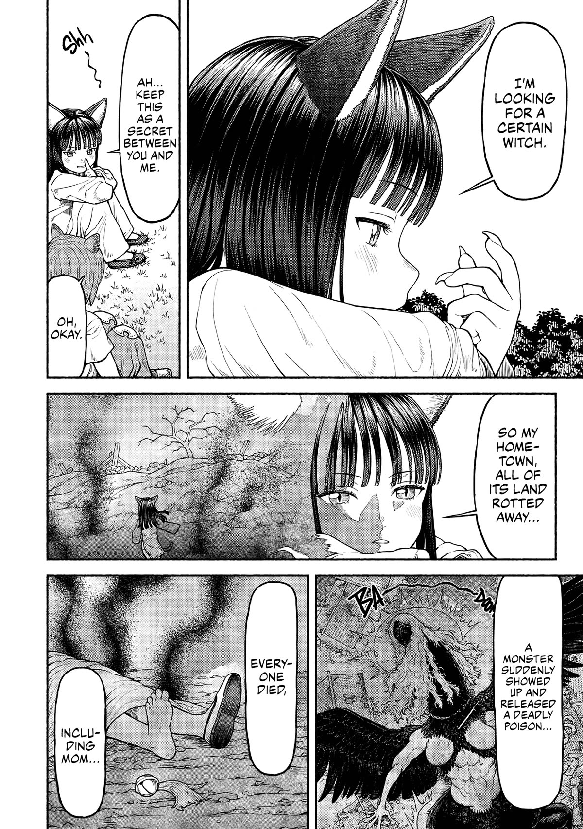 Female Knight and the Kemonomimi Child Chapter 29 page 3 - Chapter 29: Day of Departure