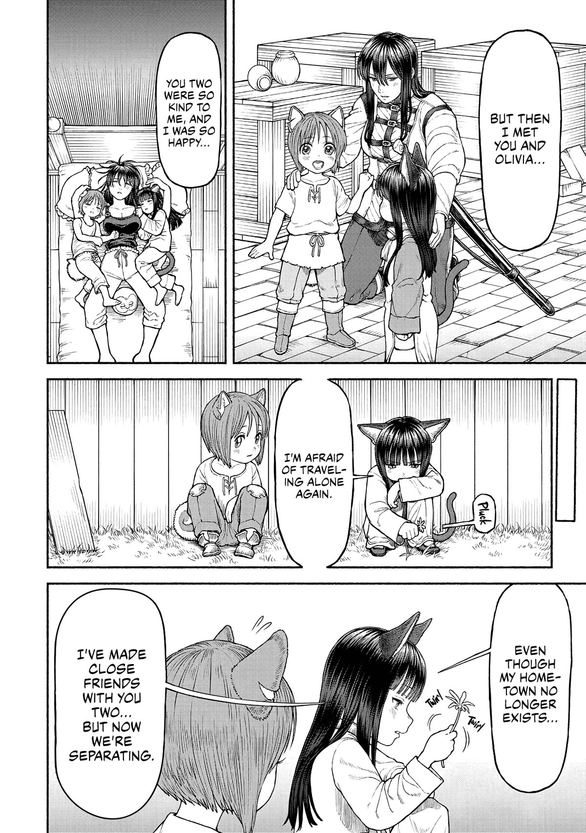 Female Knight and the Kemonomimi Child Chapter 29 page 5 - Chapter 29: Day of Departure