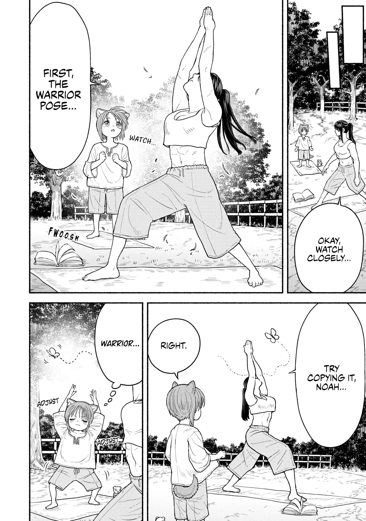 Female Knight and the Kemonomimi Child Chapter 3 page 3 - Chapter 3: Secrets of Yoga