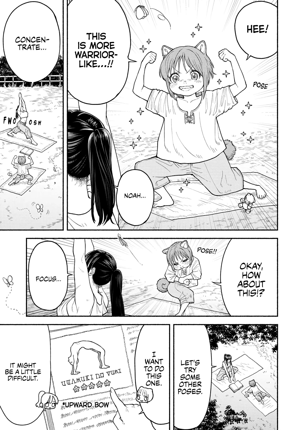 Female Knight and the Kemonomimi Child Chapter 3 page 4 - Chapter 3: Secrets of Yoga