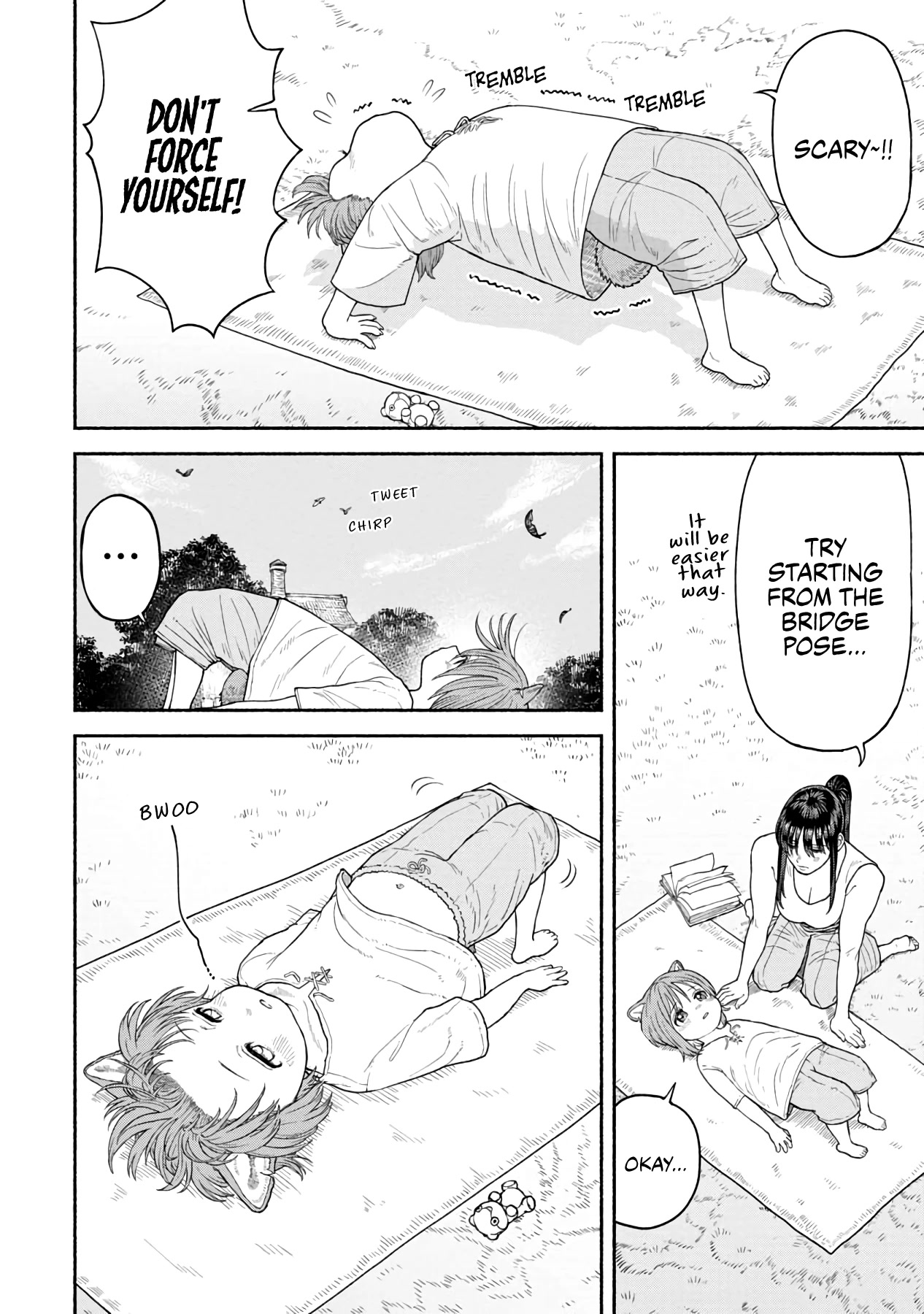 Female Knight and the Kemonomimi Child Chapter 3 page 5 - Chapter 3: Secrets of Yoga