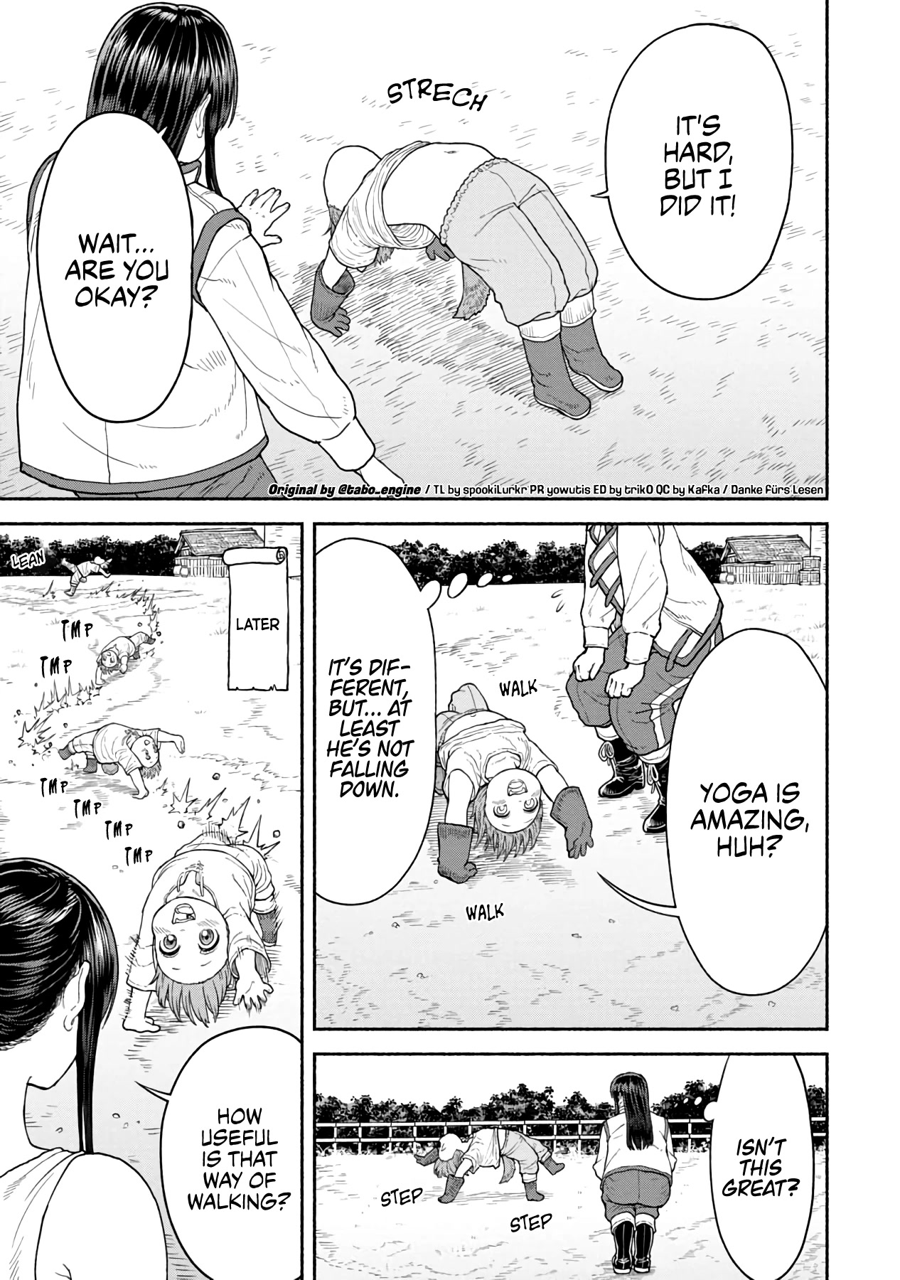Female Knight and the Kemonomimi Child Chapter 3 page 8 - Chapter 3: Secrets of Yoga