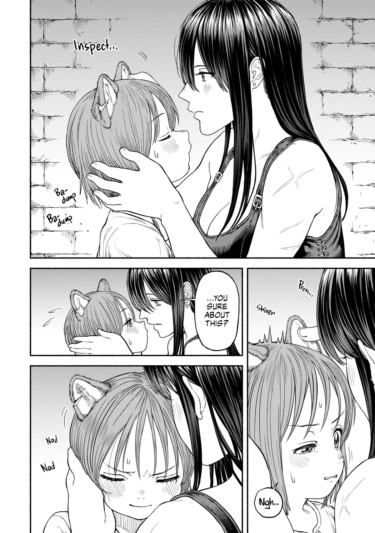 Female Knight and the Kemonomimi Child Chapter 30.5 page 4 - Chapter 30.5: Earrings