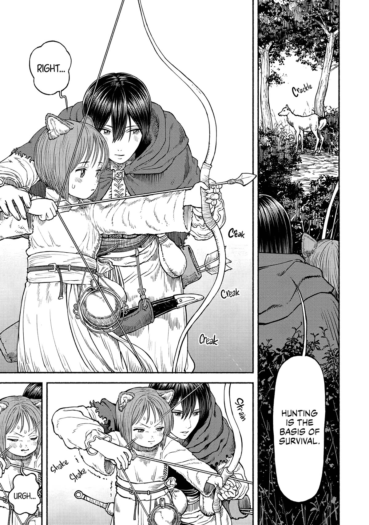Female Knight and the Kemonomimi Child Chapter 30 page 1 - Chapter 30: Survival!