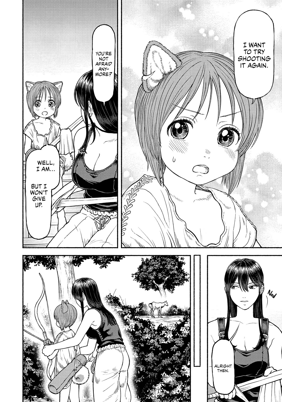 Female Knight and the Kemonomimi Child Chapter 30 page 10 - Chapter 30: Survival!