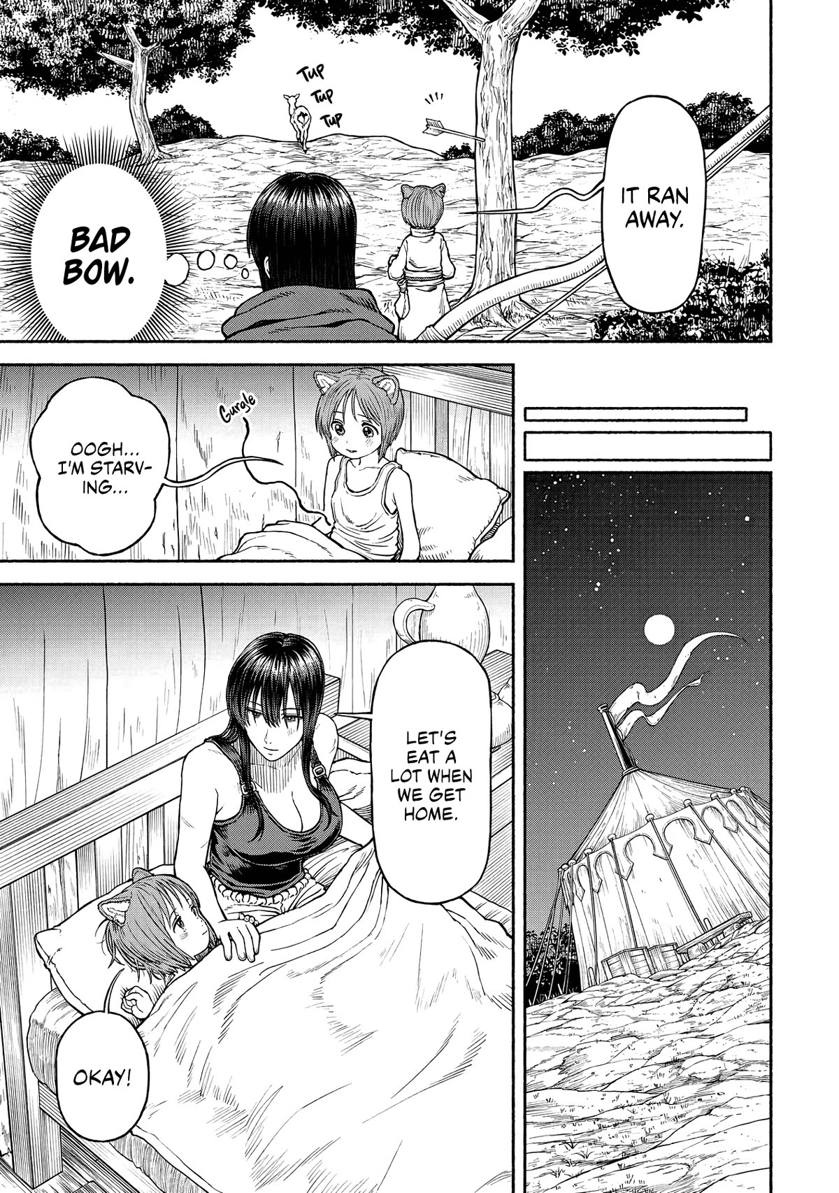 Female Knight and the Kemonomimi Child Chapter 30 page 3 - Chapter 30: Survival!
